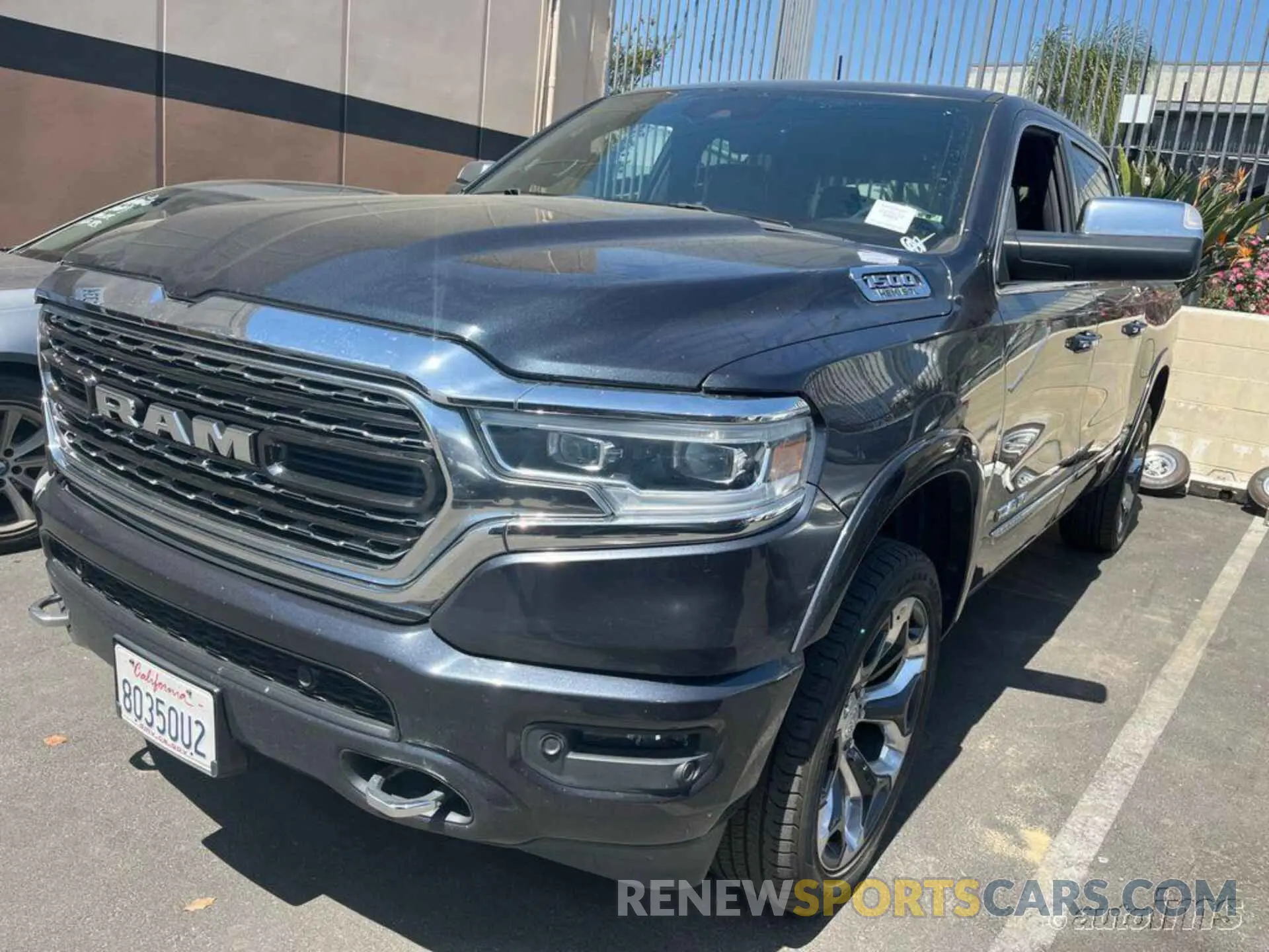 1 Photograph of a damaged car 1C6RREHT0KN616108 RAM 1500 2019