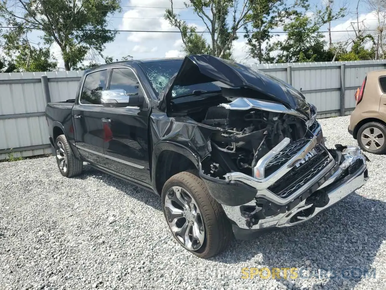 4 Photograph of a damaged car 1C6RREHT5KN716916 RAM 1500 2019