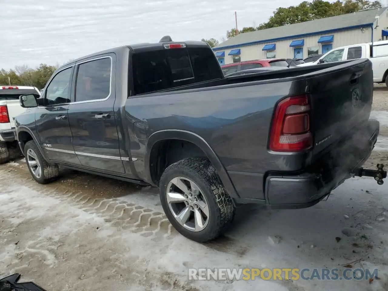 2 Photograph of a damaged car 1C6RREHT6KN827457 RAM 1500 2019