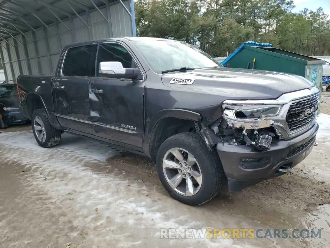 4 Photograph of a damaged car 1C6RREHT6KN827457 RAM 1500 2019