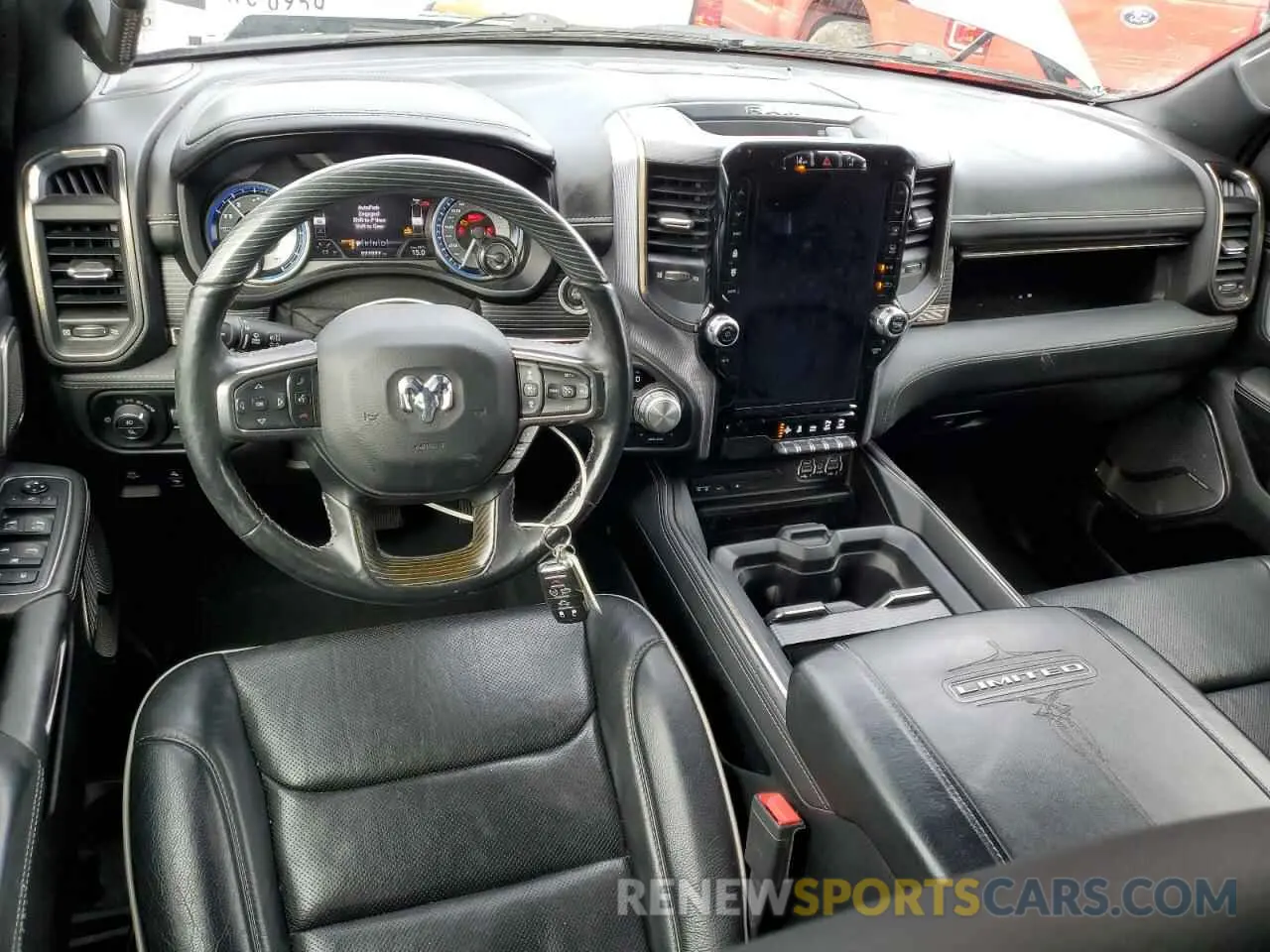 8 Photograph of a damaged car 1C6RREHT6KN827457 RAM 1500 2019