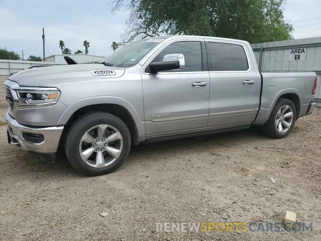 1 Photograph of a damaged car 1C6RREHTXKN502634 RAM 1500 2019