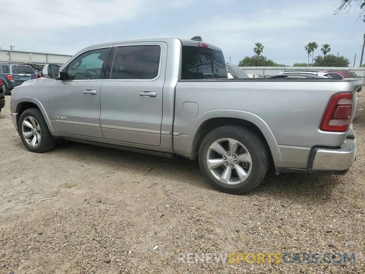 2 Photograph of a damaged car 1C6RREHTXKN502634 RAM 1500 2019