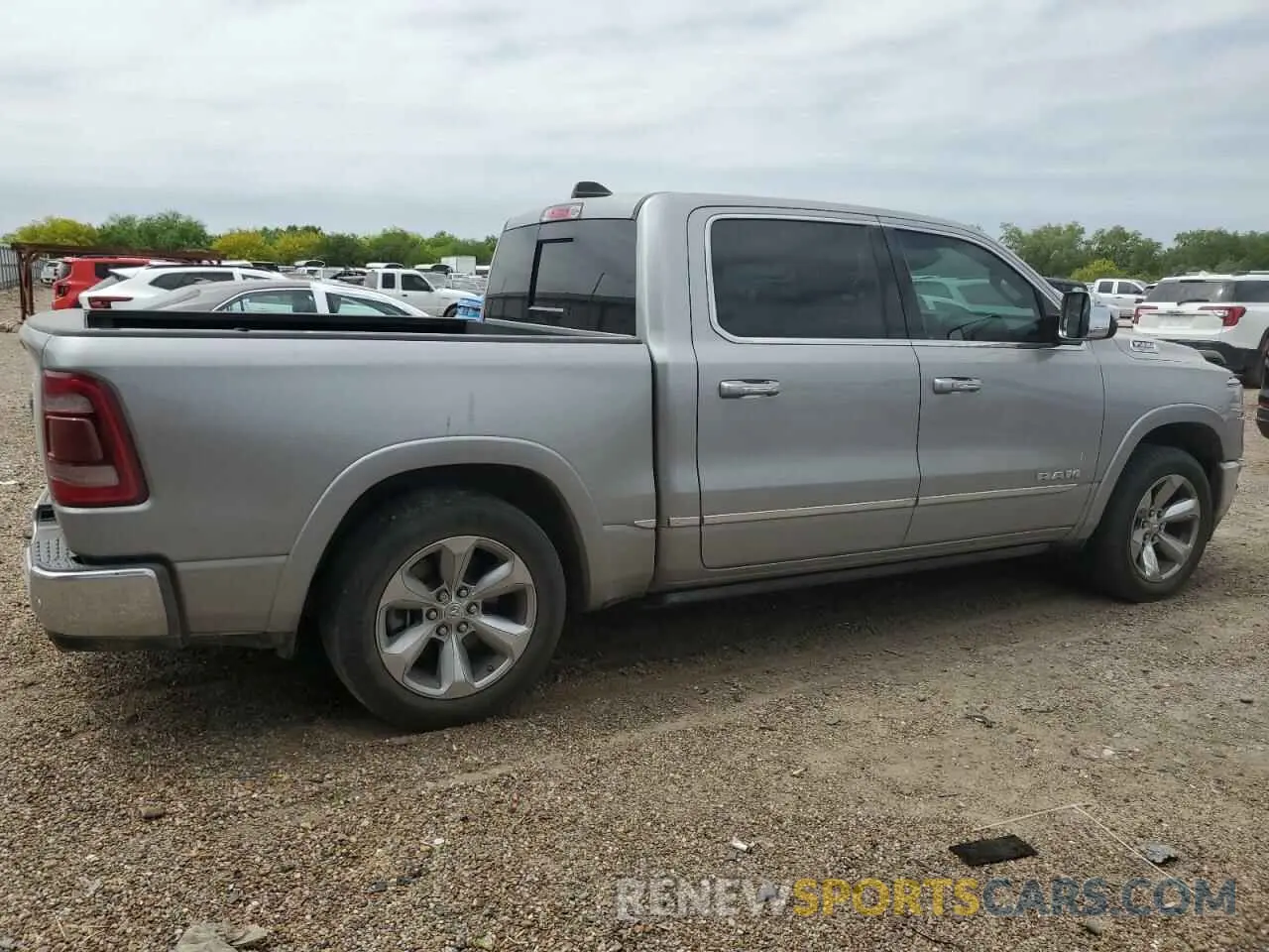 3 Photograph of a damaged car 1C6RREHTXKN502634 RAM 1500 2019