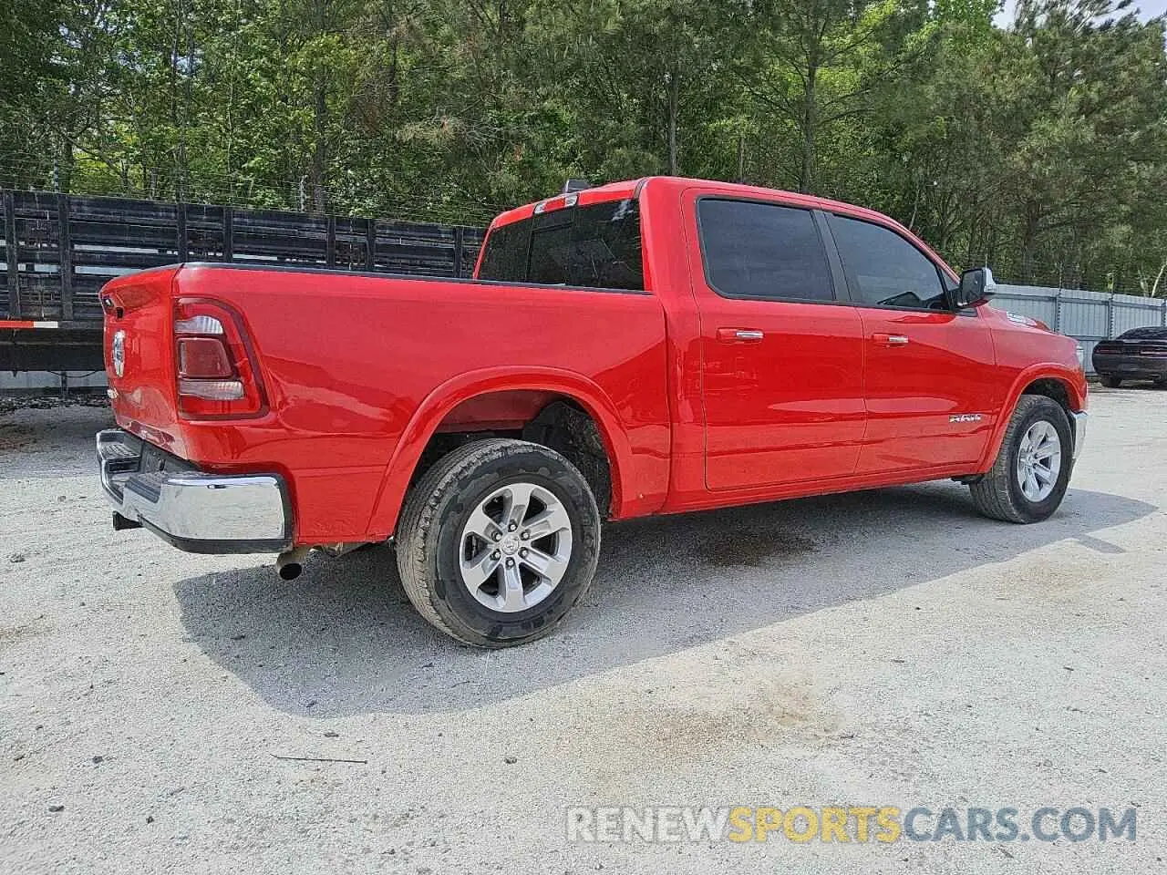 3 Photograph of a damaged car 1C6RREJG7KN821695 RAM 1500 2019