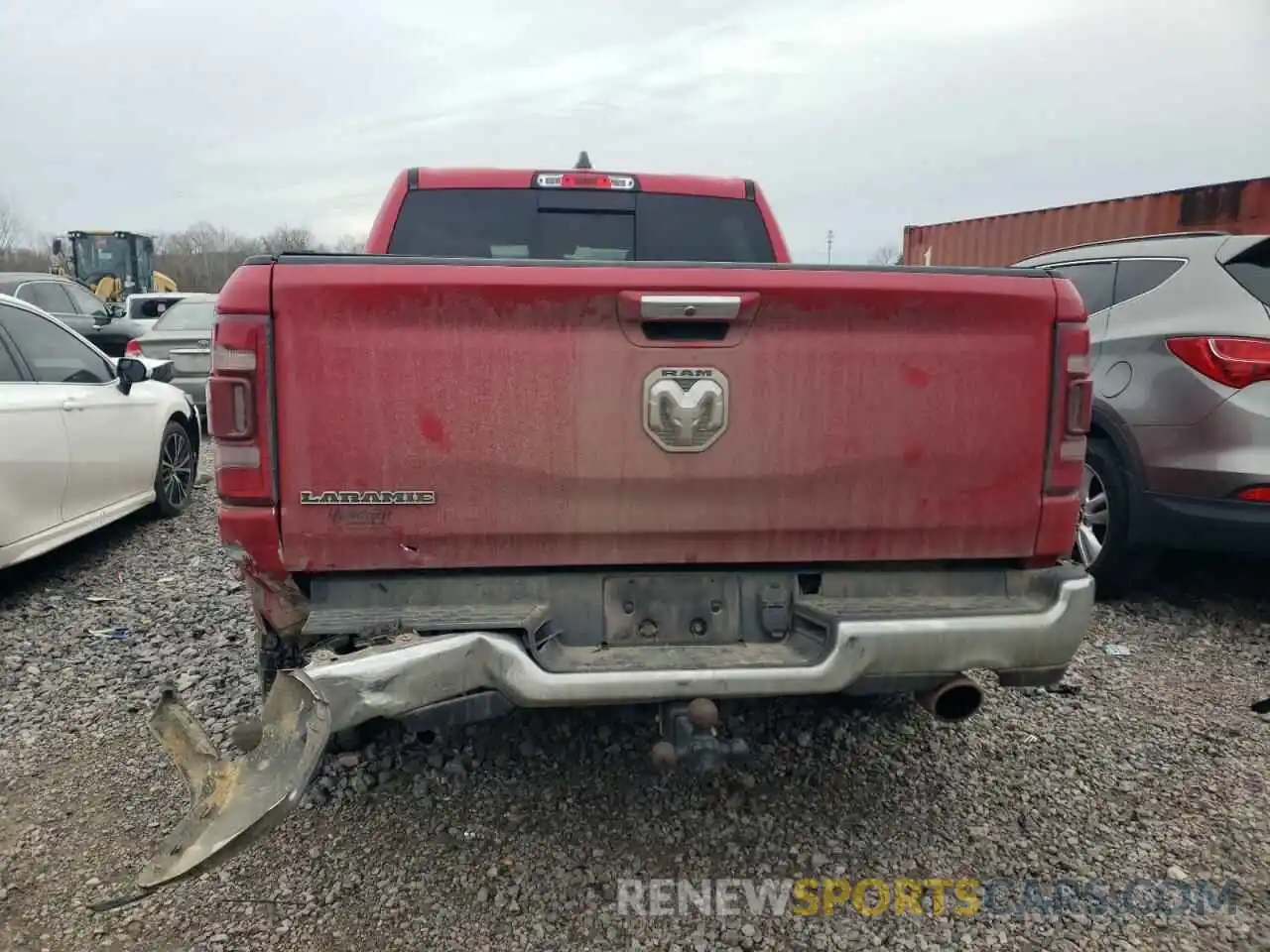 6 Photograph of a damaged car 1C6RREJT2KN531085 RAM 1500 2019