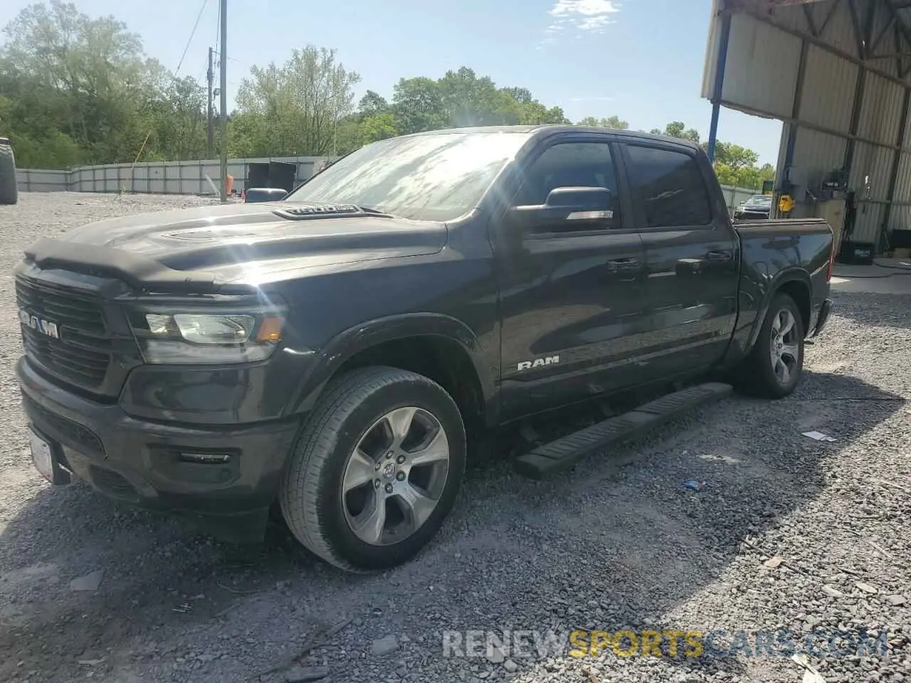 1 Photograph of a damaged car 1C6RREJT4KN601072 RAM 1500 2019