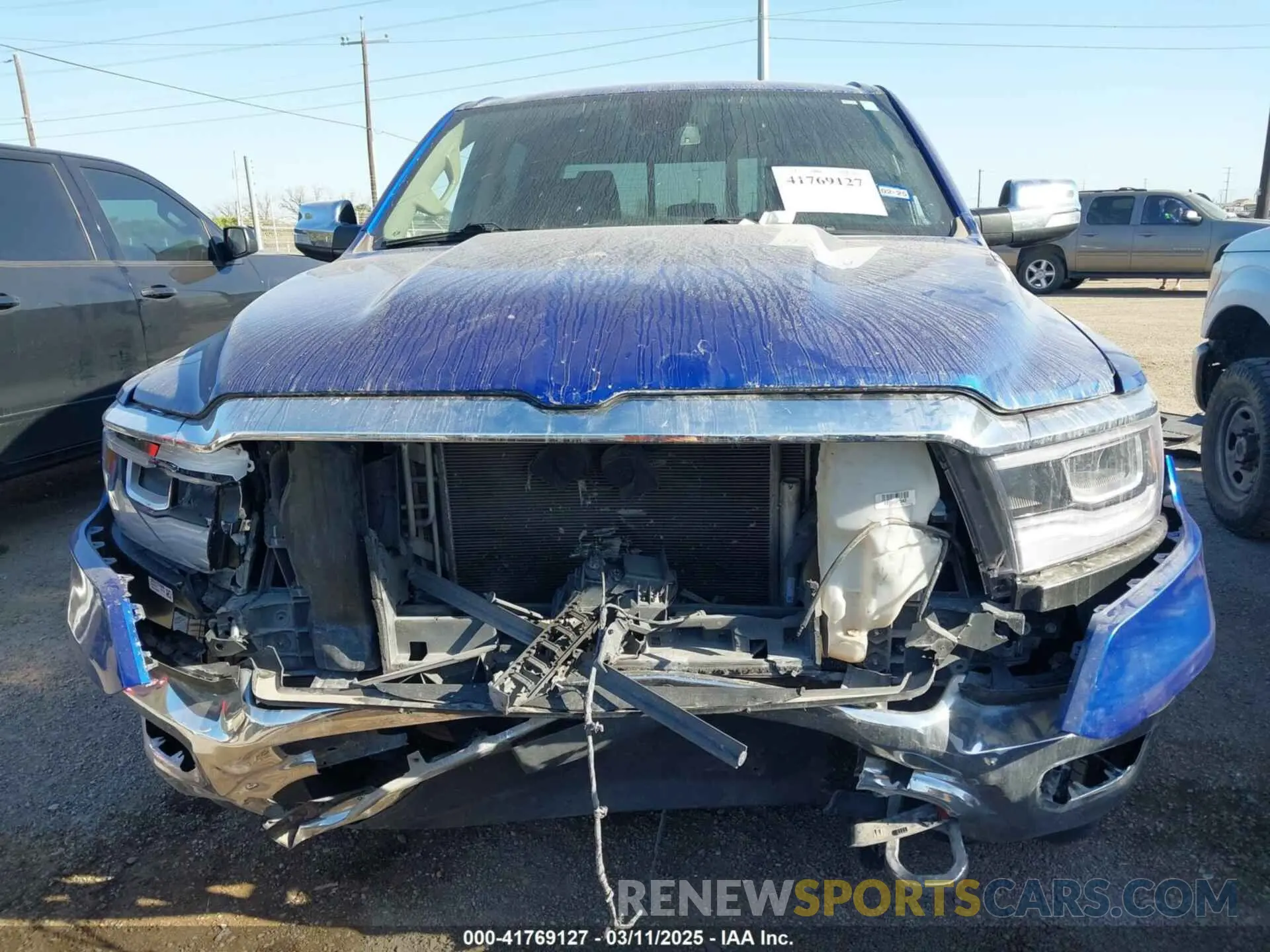 12 Photograph of a damaged car 1C6RREJT4KN770475 RAM 1500 2019