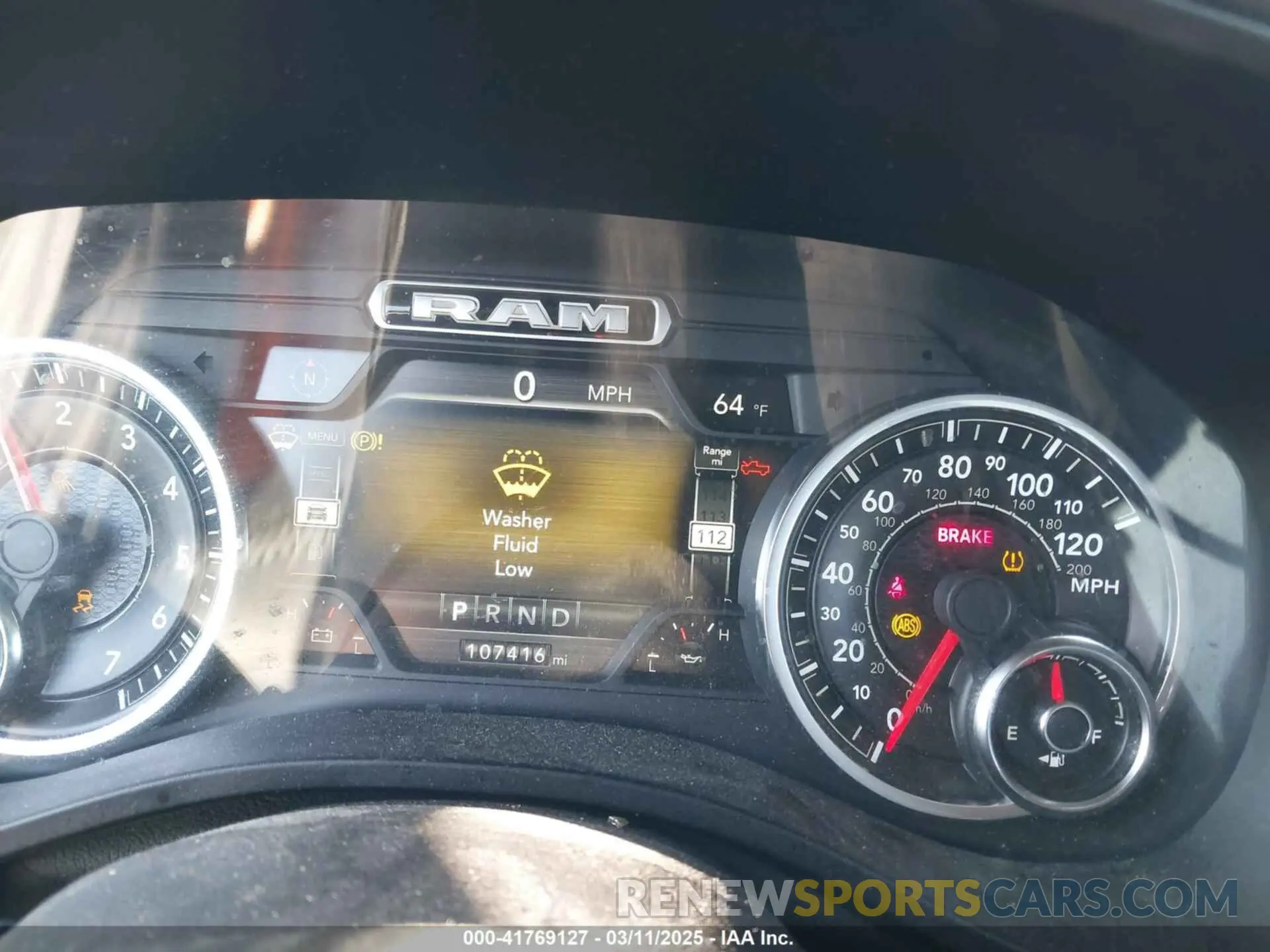 7 Photograph of a damaged car 1C6RREJT4KN770475 RAM 1500 2019