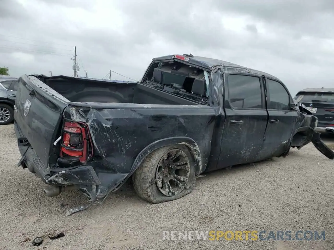 3 Photograph of a damaged car 1C6RREJT7KN894157 RAM 1500 2019