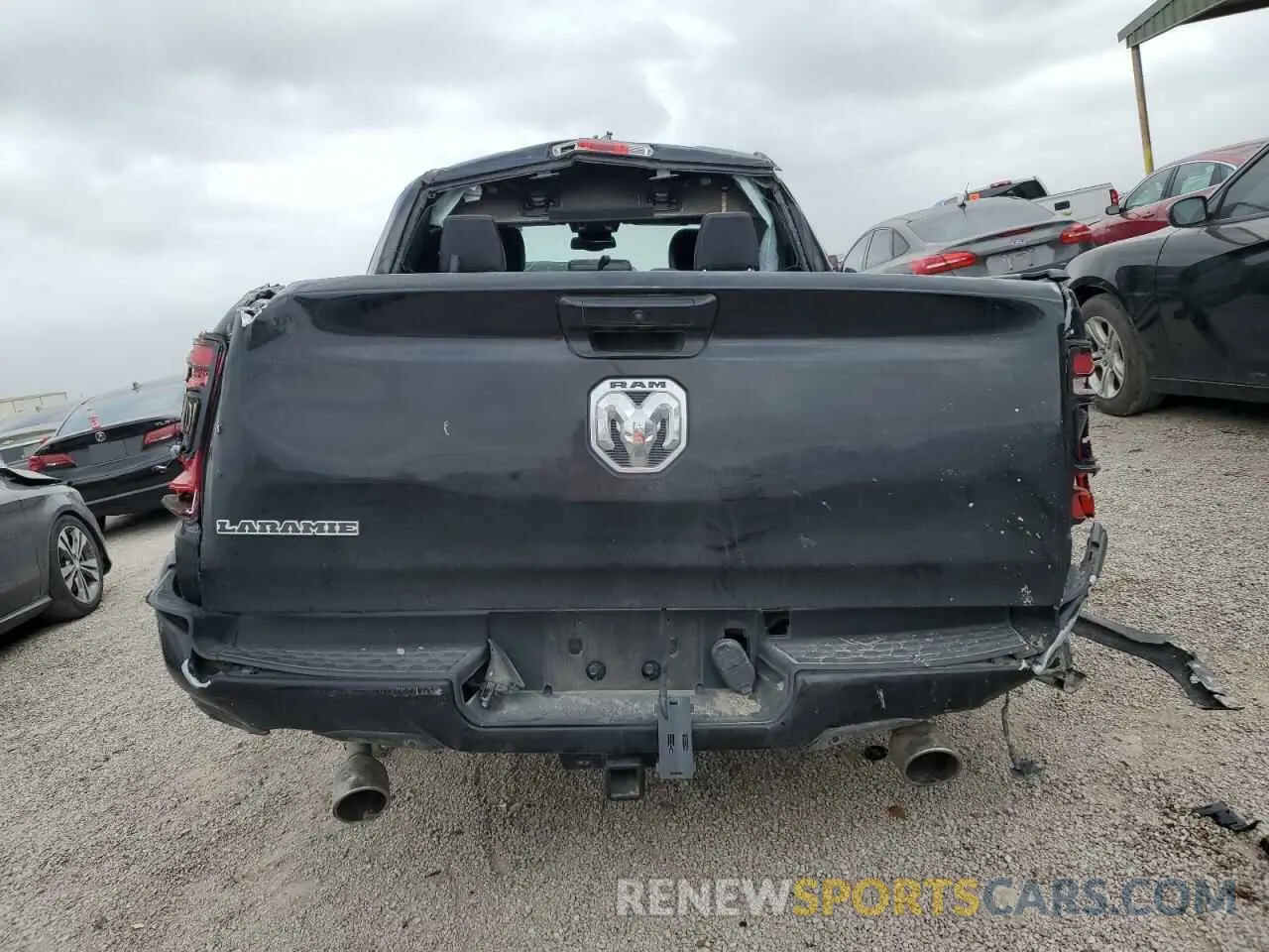 6 Photograph of a damaged car 1C6RREJT7KN894157 RAM 1500 2019