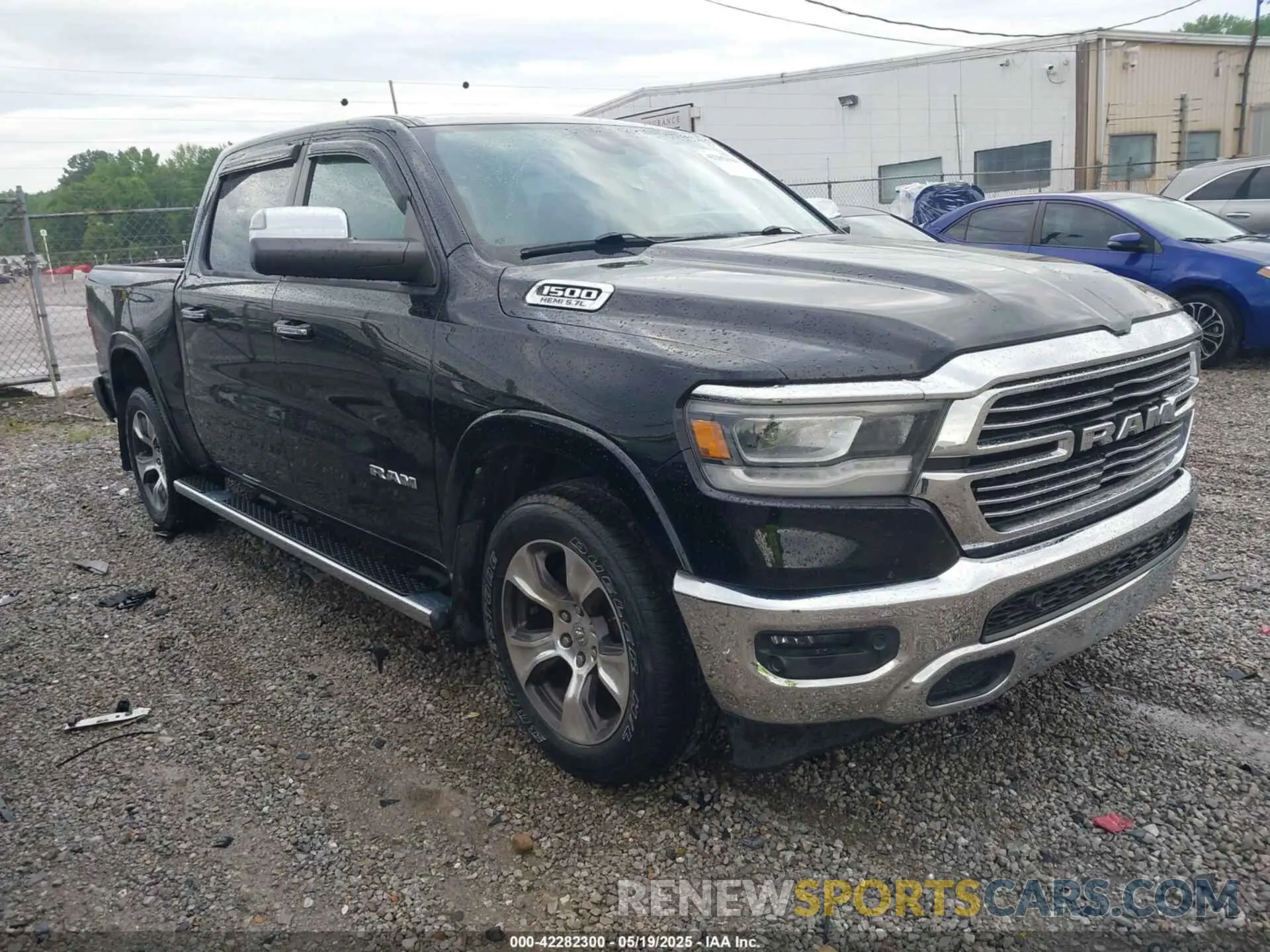 1 Photograph of a damaged car 1C6RREJT8KN506787 RAM 1500 2019