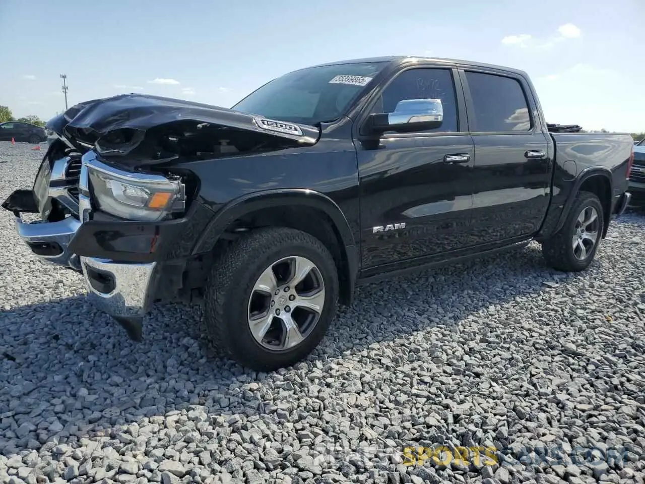 1 Photograph of a damaged car 1C6RREJT8KN543161 RAM 1500 2019