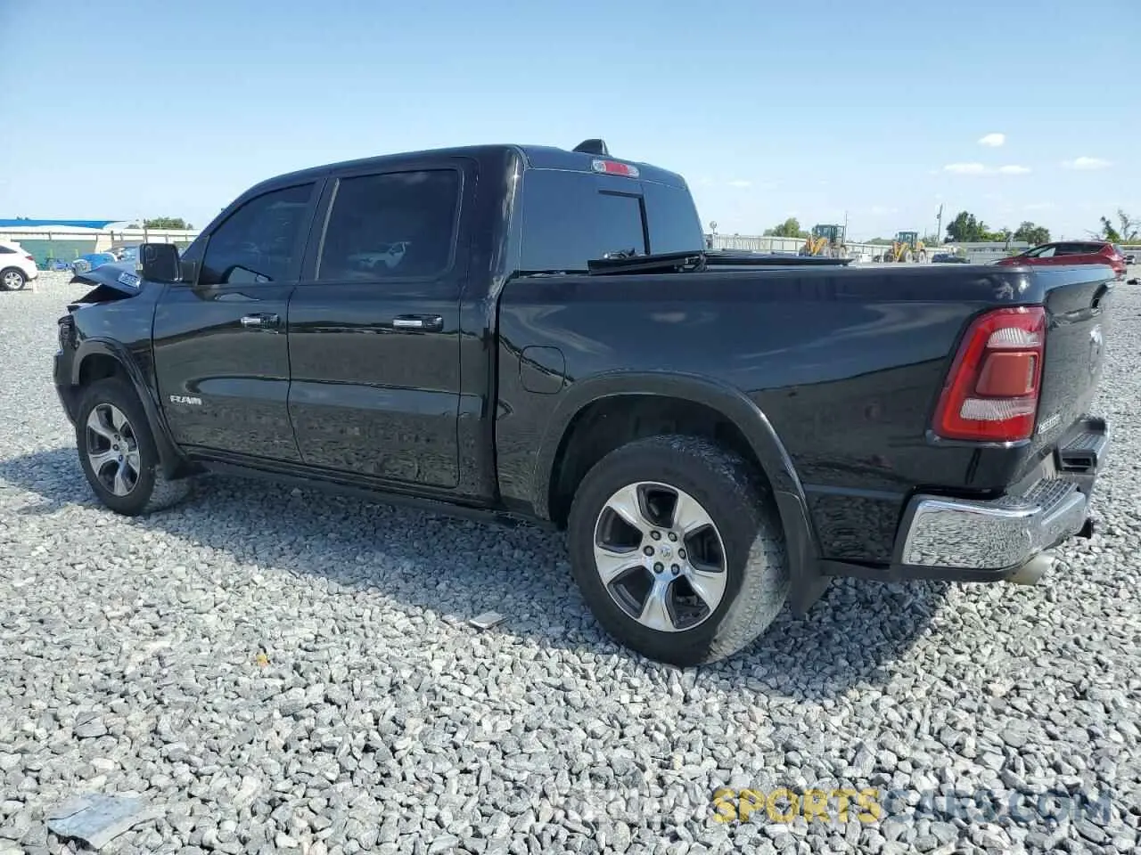2 Photograph of a damaged car 1C6RREJT8KN543161 RAM 1500 2019