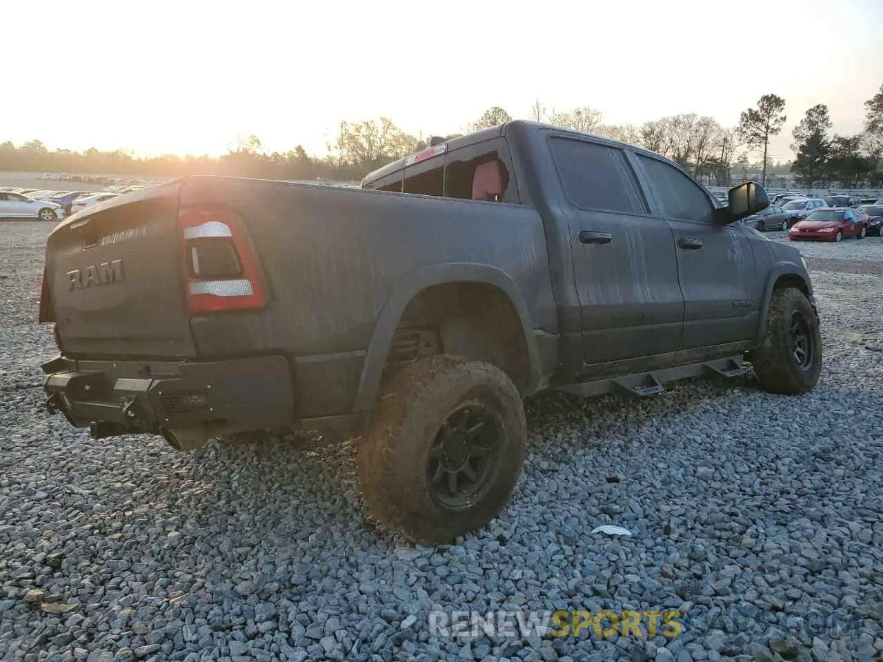 3 Photograph of a damaged car 1C6RRELT2KN724222 RAM 1500 2019
