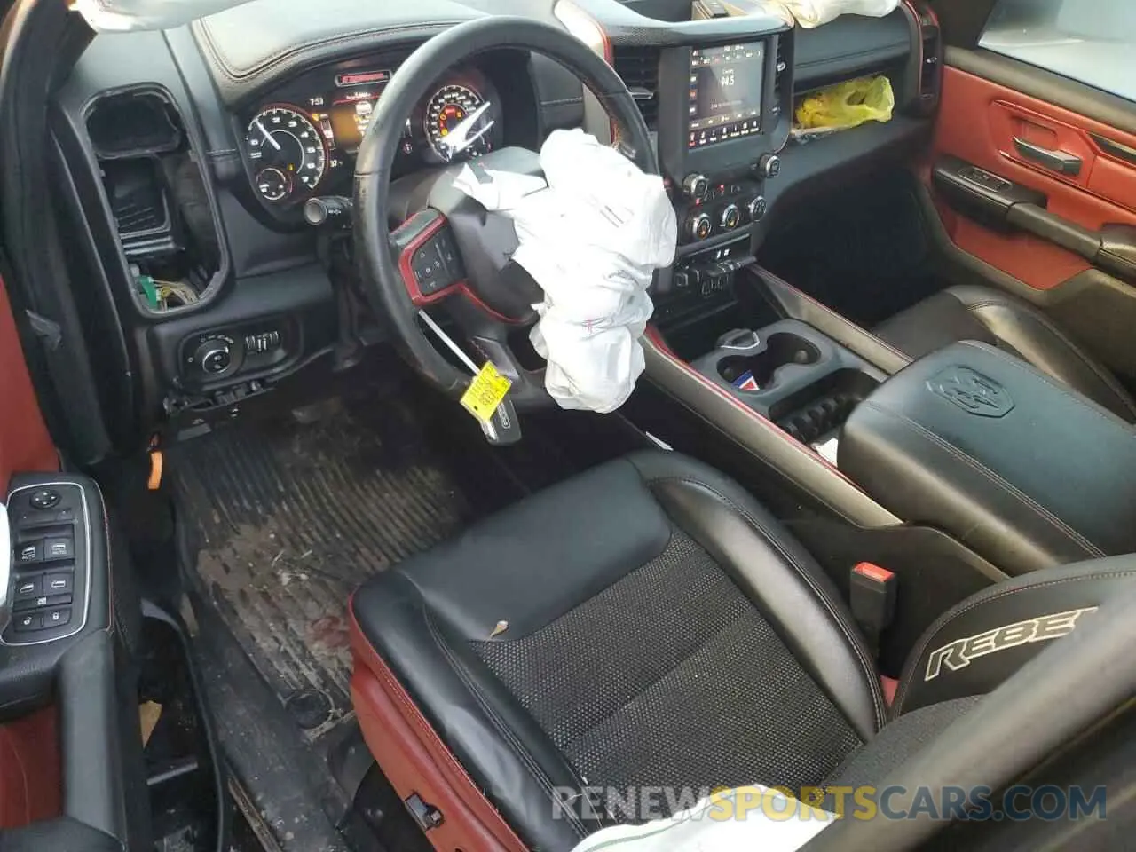 8 Photograph of a damaged car 1C6RRELT2KN724222 RAM 1500 2019
