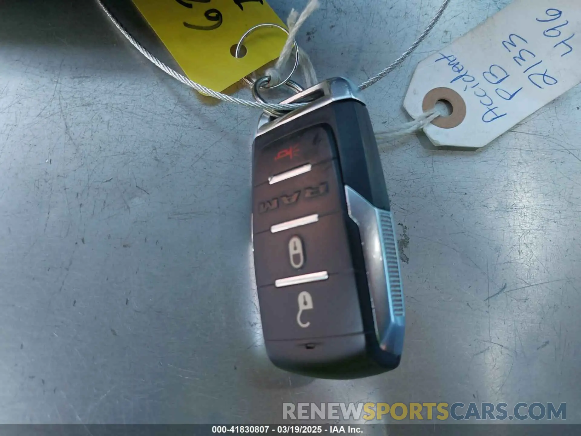 11 Photograph of a damaged car 1C6RRELT8KN549233 RAM 1500 2019
