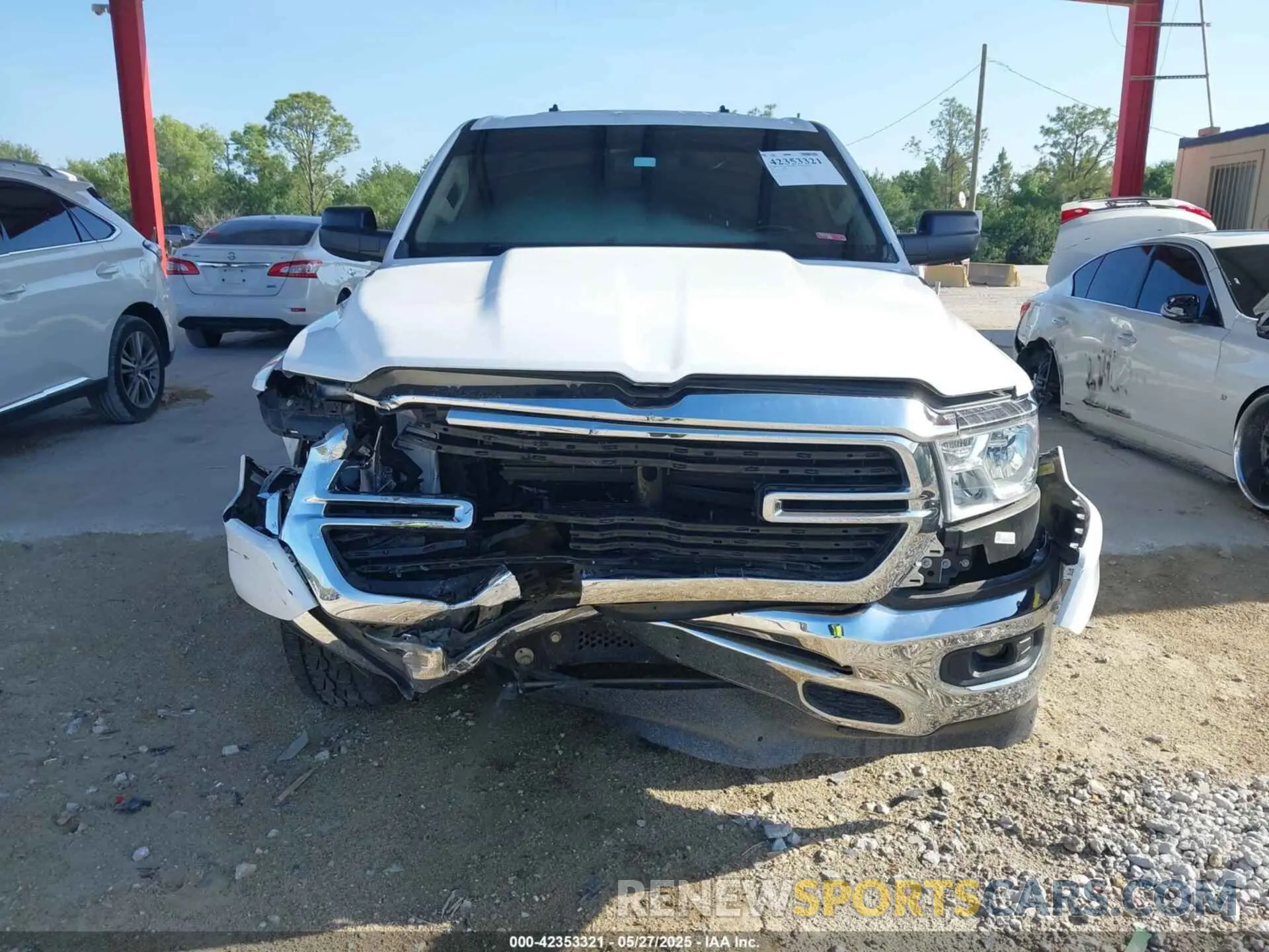 6 Photograph of a damaged car 1C6RREMG9KN891758 RAM 1500 2019