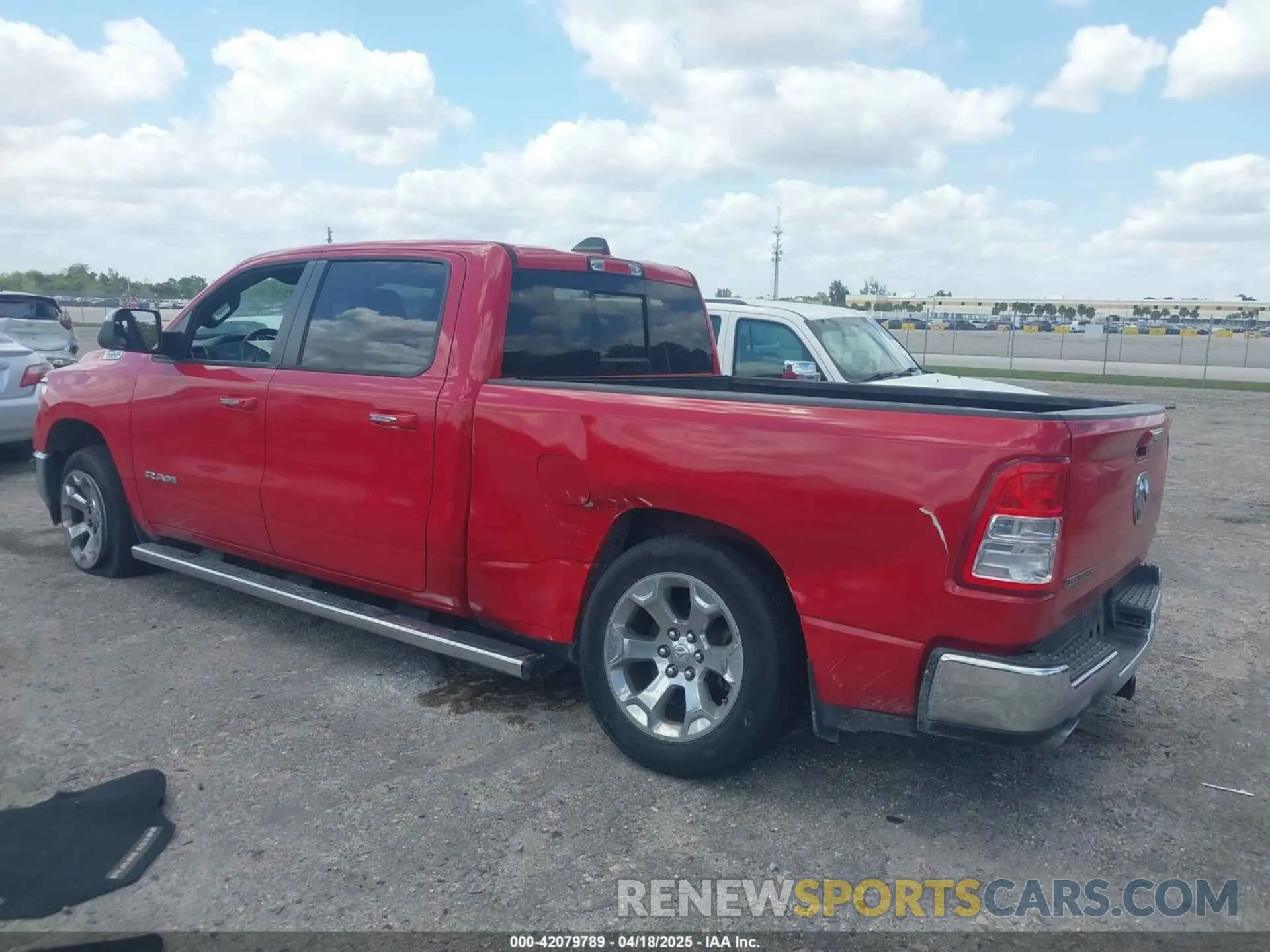3 Photograph of a damaged car 1C6RREMT0KN567823 RAM 1500 2019