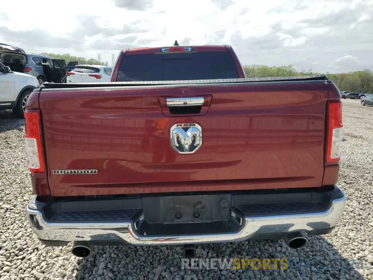 6 Photograph of a damaged car 1C6RREMT5KN891138 RAM 1500 2019