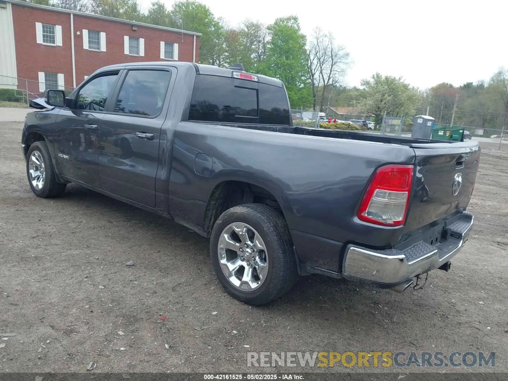 3 Photograph of a damaged car 1C6RREMT7KN891111 RAM 1500 2019