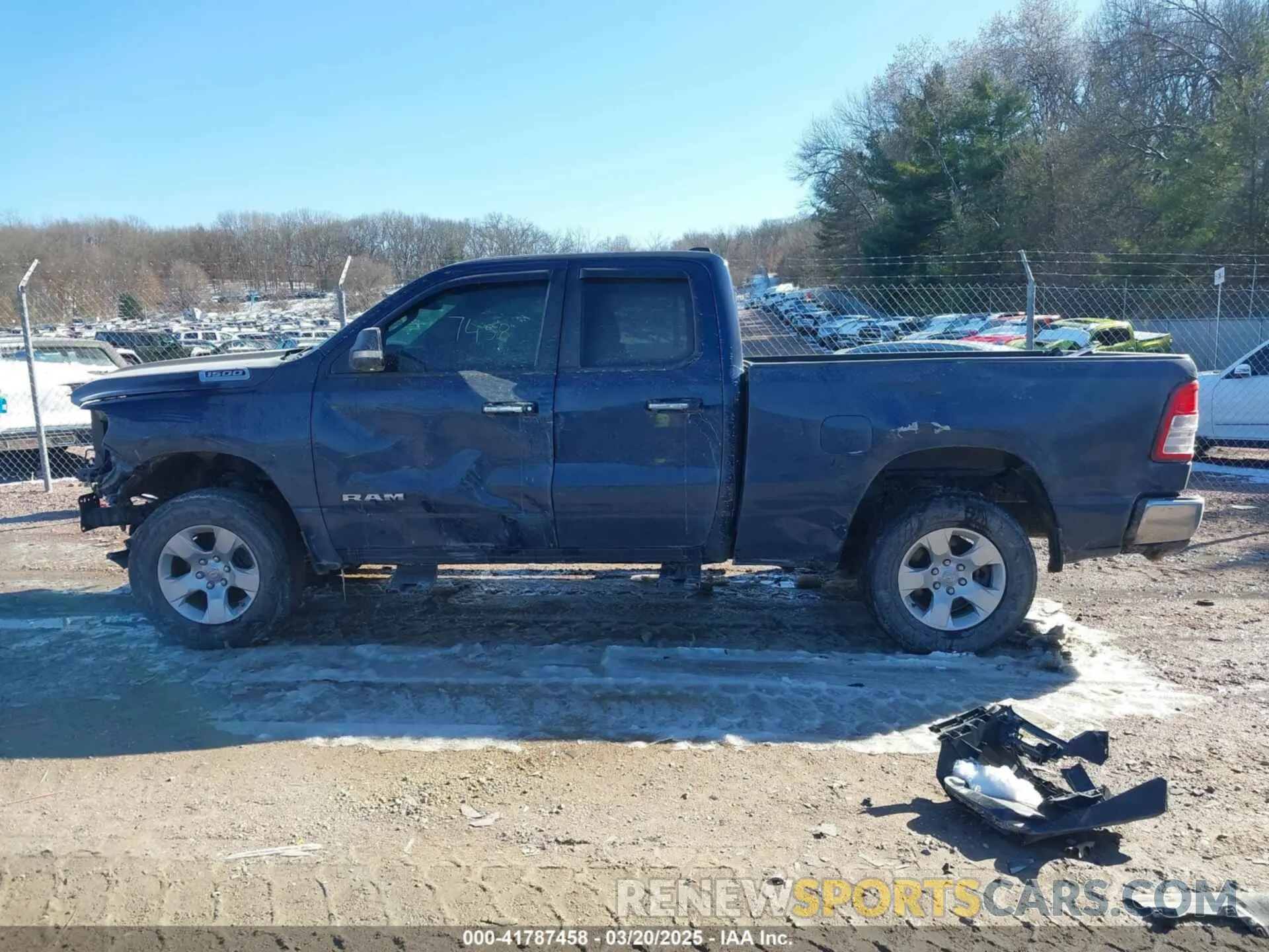 15 Photograph of a damaged car 1C6RRFBG4KN916221 RAM 1500 2019