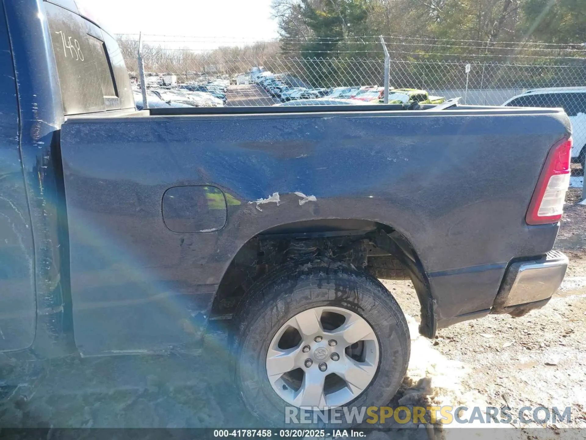 19 Photograph of a damaged car 1C6RRFBG4KN916221 RAM 1500 2019