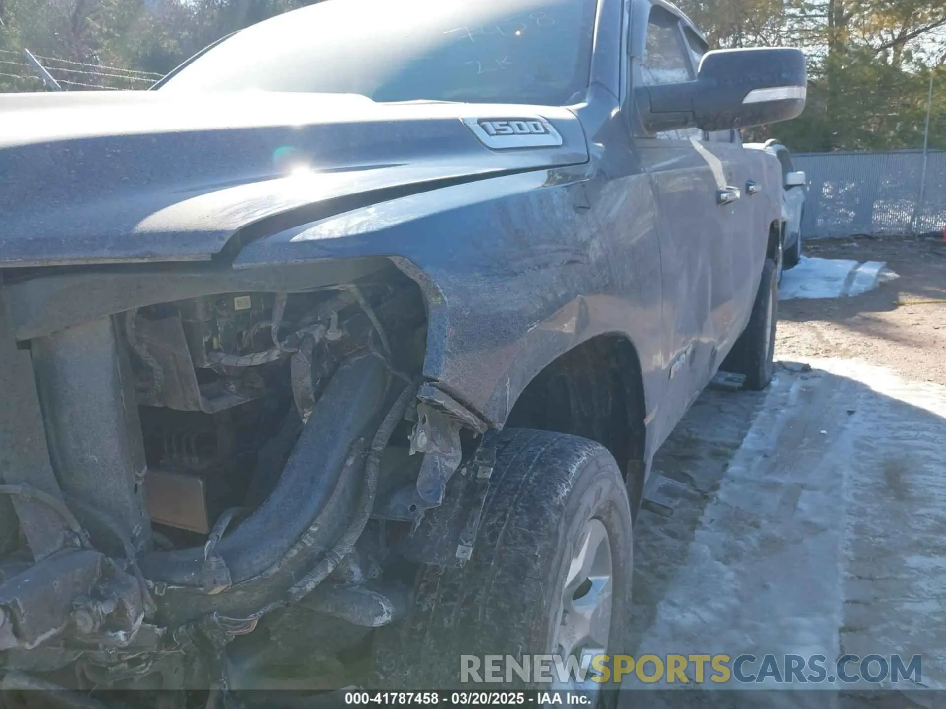 21 Photograph of a damaged car 1C6RRFBG4KN916221 RAM 1500 2019