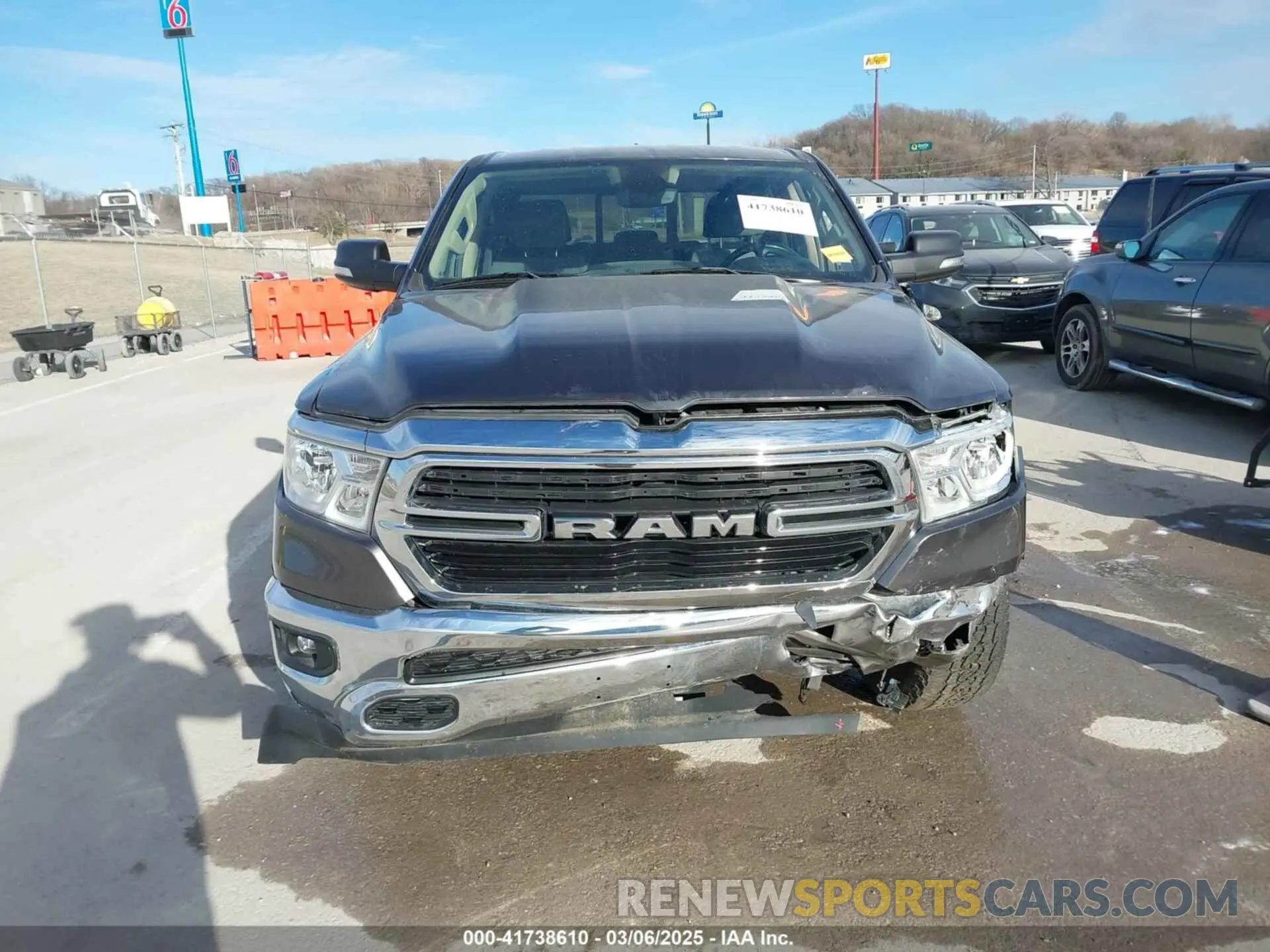 12 Photograph of a damaged car 1C6RRFBG5KN767639 RAM 1500 2019