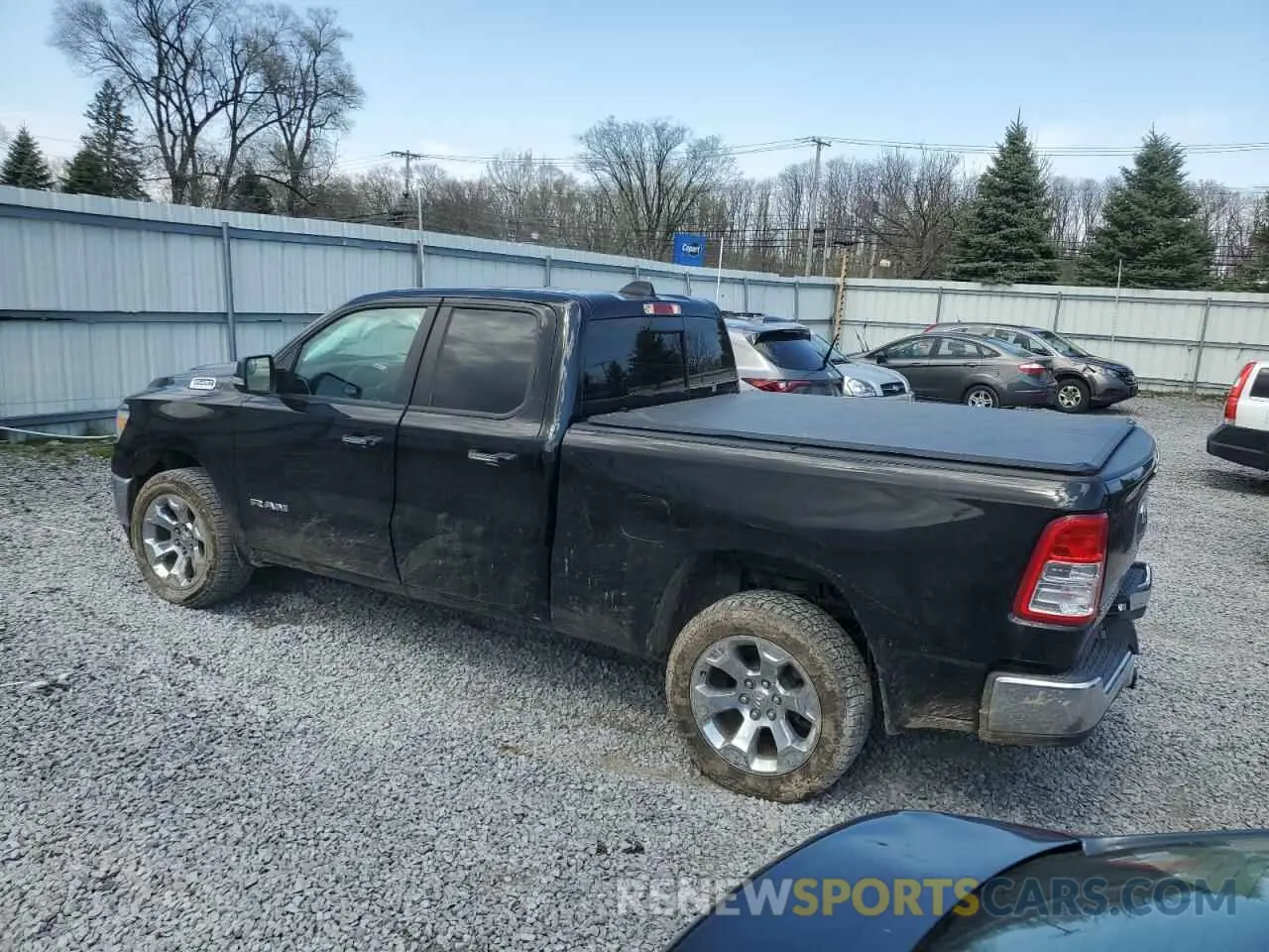 2 Photograph of a damaged car 1C6RRFBG5KN831422 RAM 1500 2019