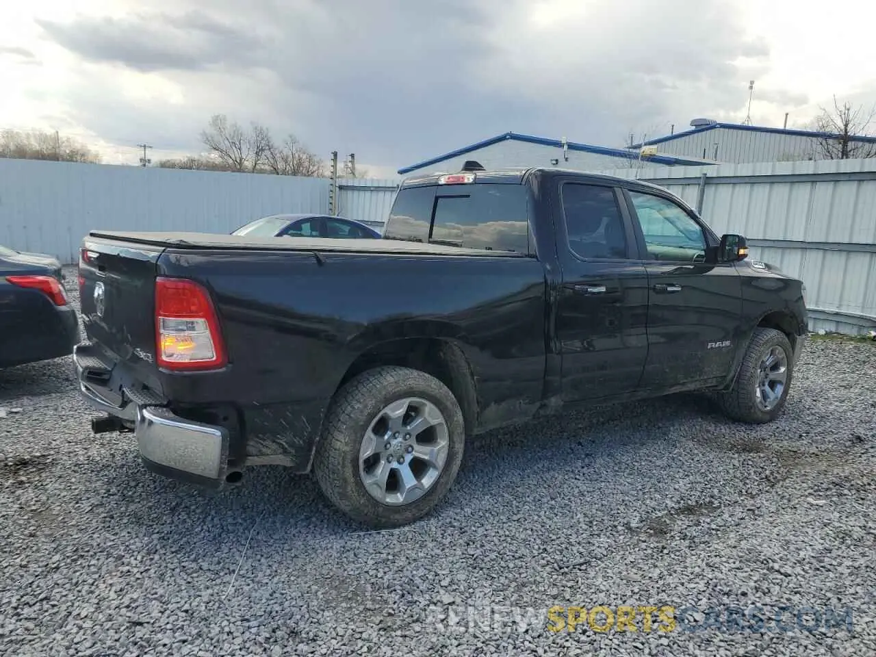 3 Photograph of a damaged car 1C6RRFBG5KN831422 RAM 1500 2019