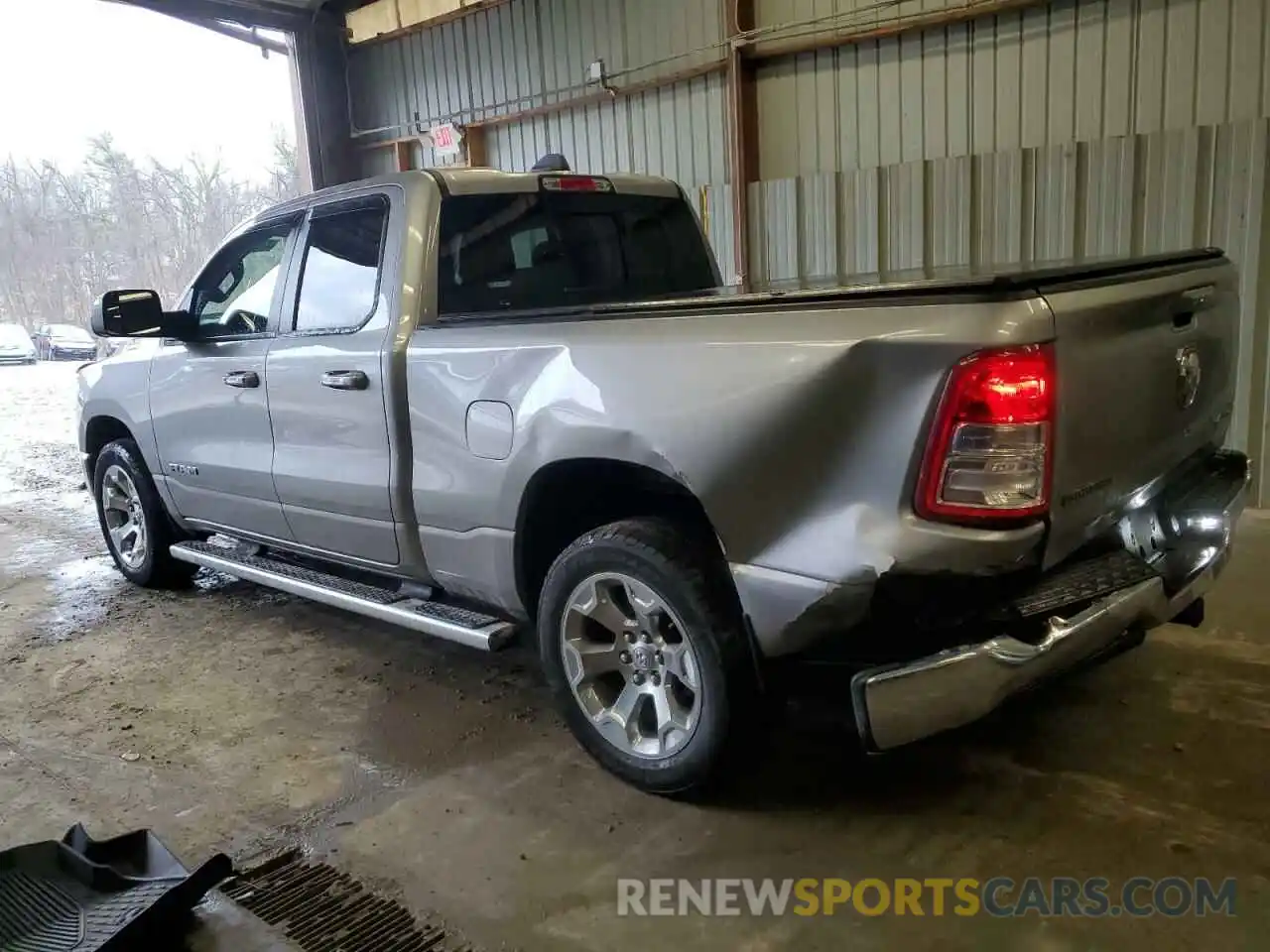 2 Photograph of a damaged car 1C6RRFBG9KN878212 RAM 1500 2019