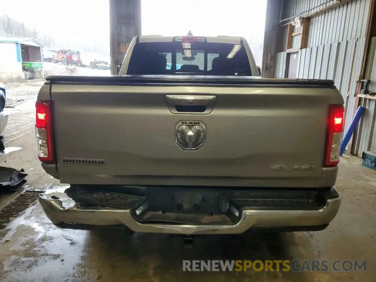 6 Photograph of a damaged car 1C6RRFBG9KN878212 RAM 1500 2019