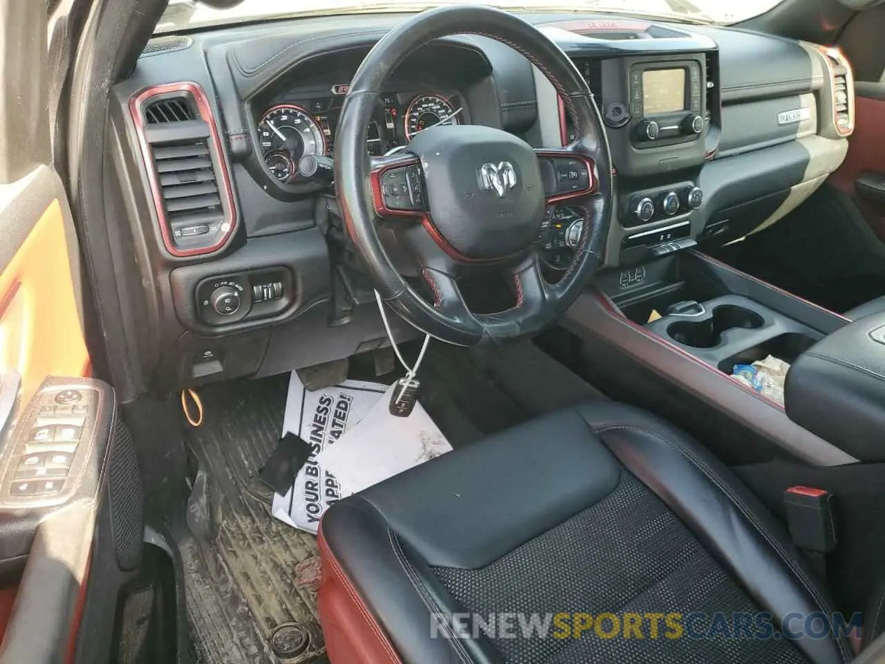 8 Photograph of a damaged car 1C6RRFEG2KN841658 RAM 1500 2019