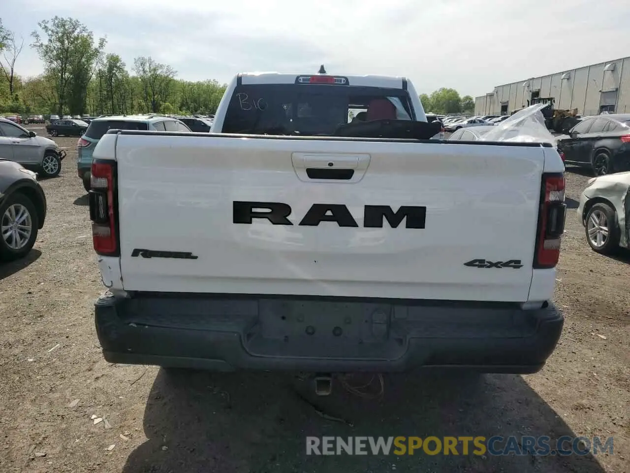 6 Photograph of a damaged car 1C6RRFEG6KN861248 RAM 1500 2019