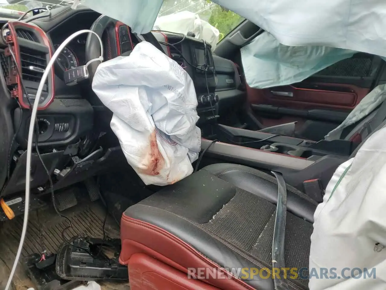7 Photograph of a damaged car 1C6RRFEG6KN861248 RAM 1500 2019
