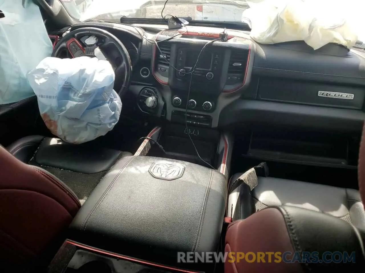 8 Photograph of a damaged car 1C6RRFEG6KN861248 RAM 1500 2019
