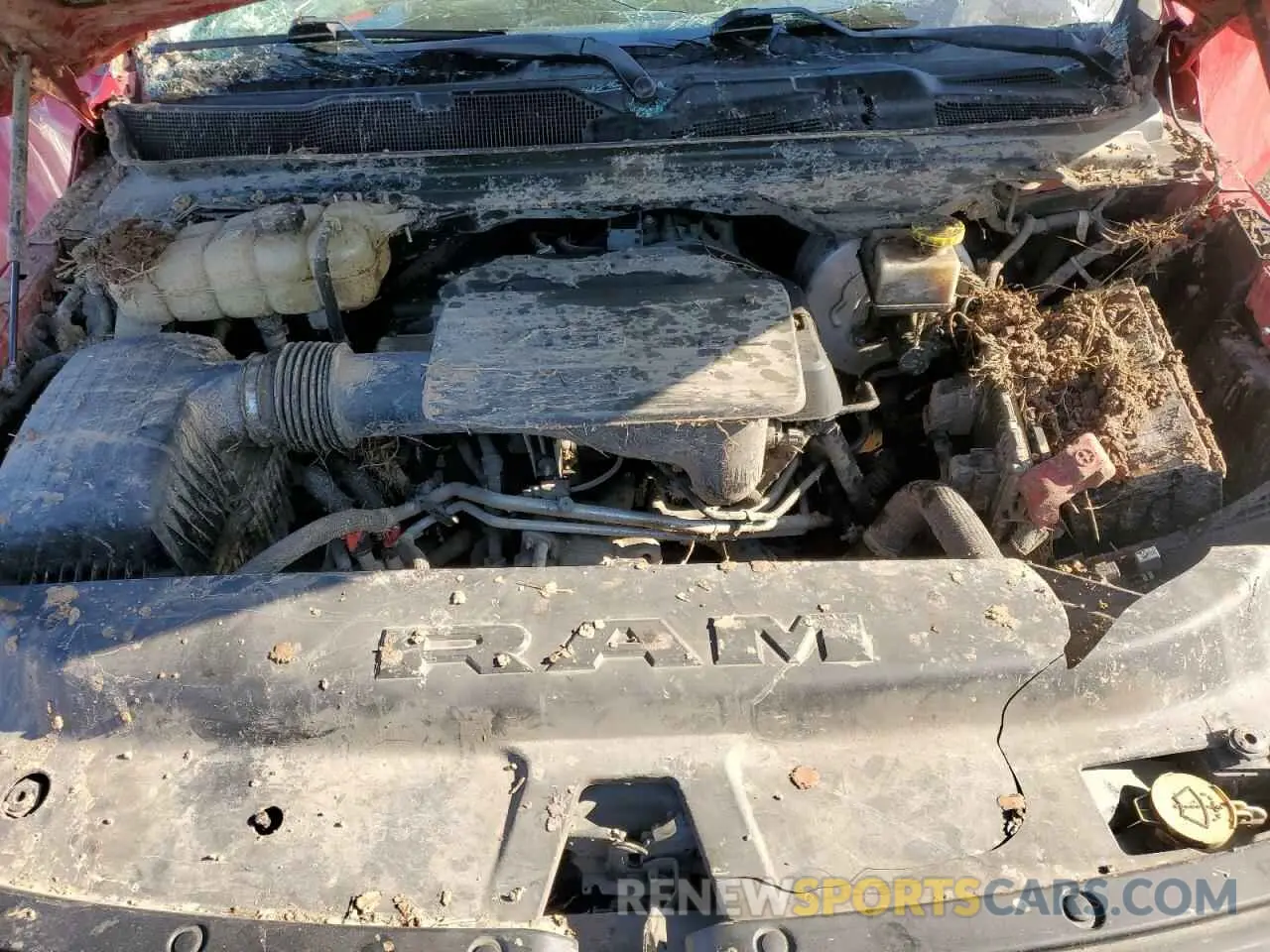 11 Photograph of a damaged car 1C6RRFEG7KN820174 RAM 1500 2019