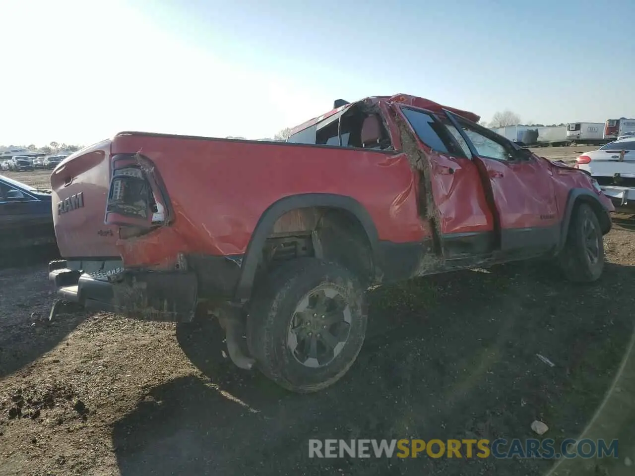 3 Photograph of a damaged car 1C6RRFEG7KN820174 RAM 1500 2019
