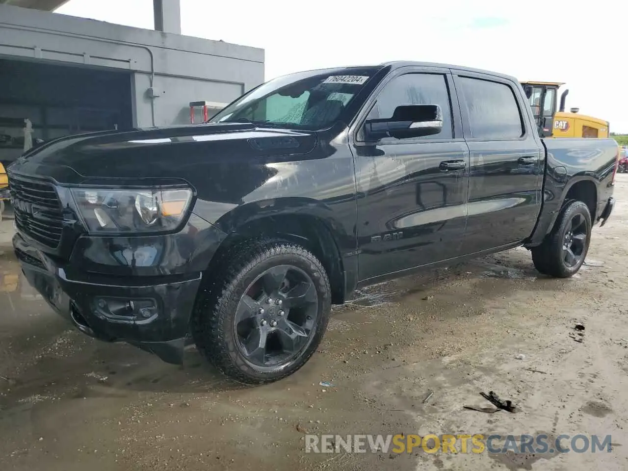 1 Photograph of a damaged car 1C6RRFFG0KN737636 RAM 1500 2019