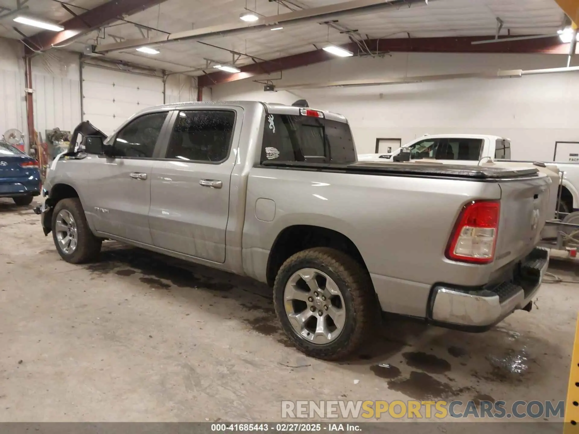 3 Photograph of a damaged car 1C6RRFFG0KN818782 RAM 1500 2019