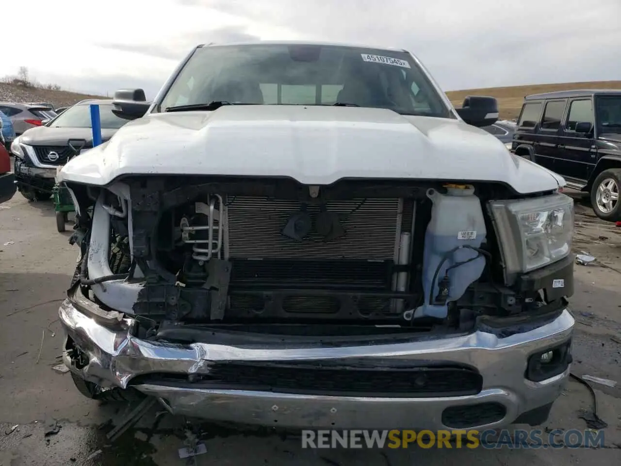 5 Photograph of a damaged car 1C6RRFFG0KN818815 RAM 1500 2019