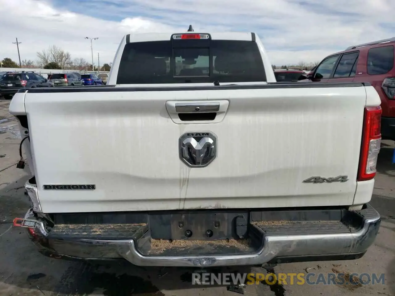 6 Photograph of a damaged car 1C6RRFFG0KN818815 RAM 1500 2019
