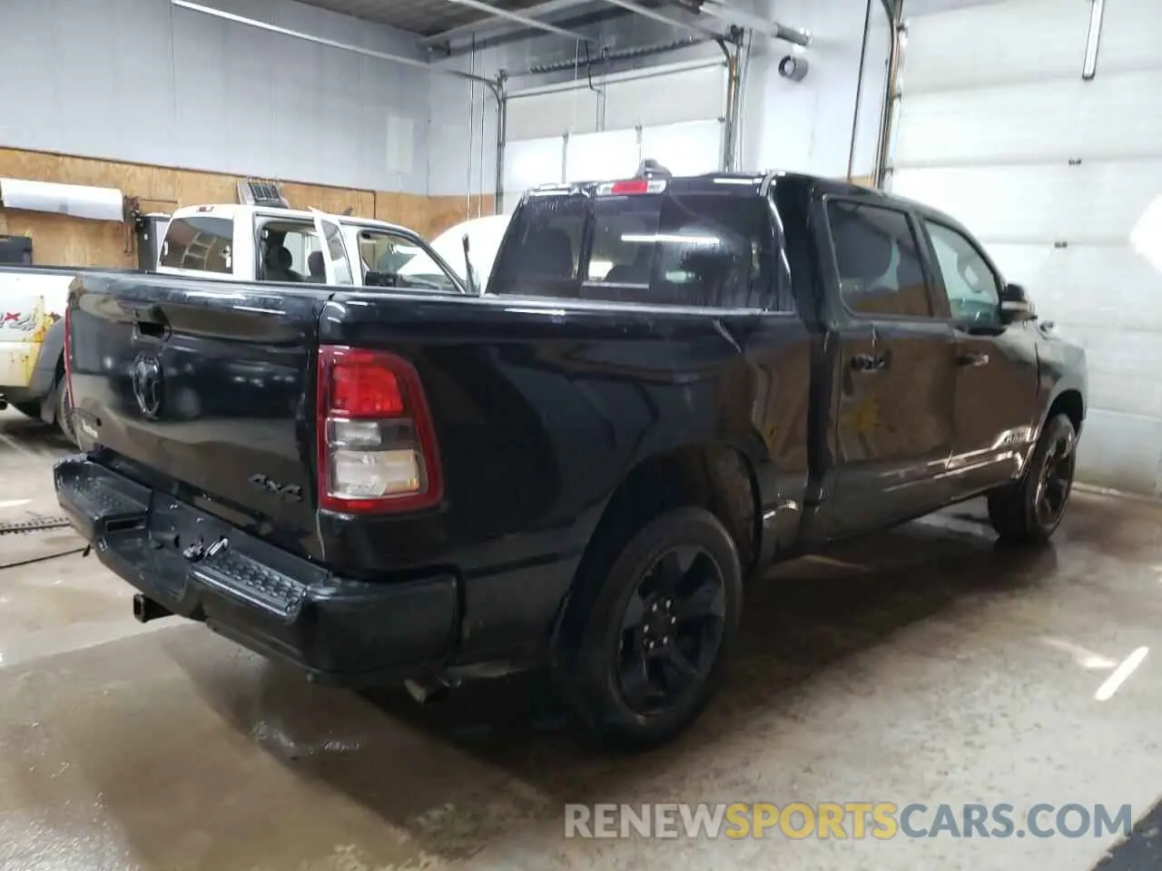 3 Photograph of a damaged car 1C6RRFFG0KN909339 RAM 1500 2019