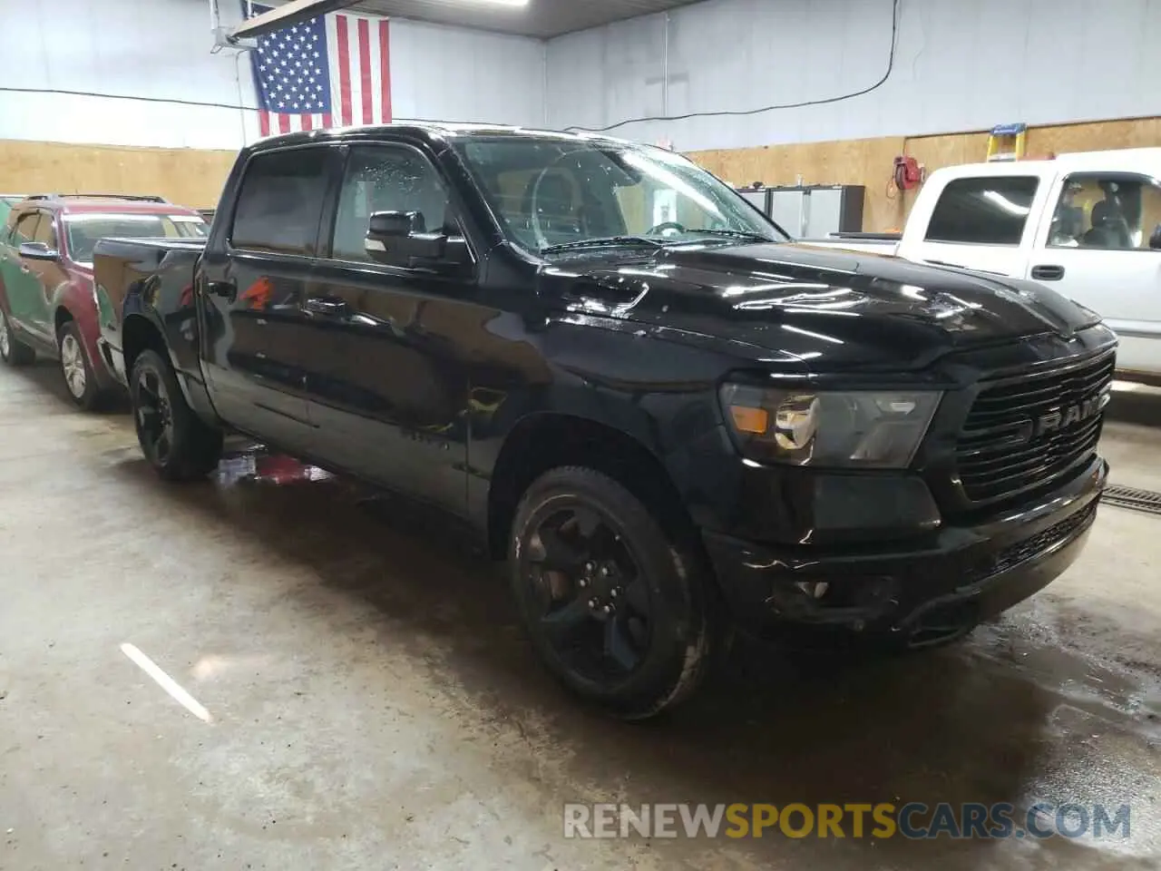 4 Photograph of a damaged car 1C6RRFFG0KN909339 RAM 1500 2019