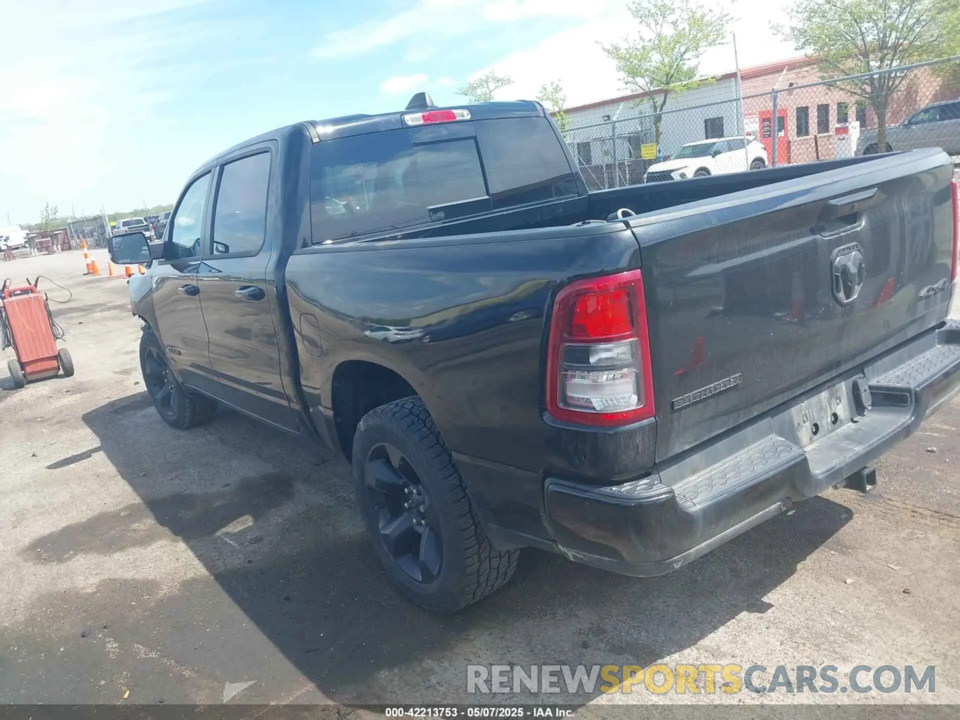 3 Photograph of a damaged car 1C6RRFFG0KN919093 RAM 1500 2019