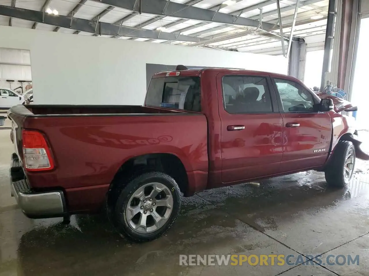 3 Photograph of a damaged car 1C6RRFFG1KN675874 RAM 1500 2019