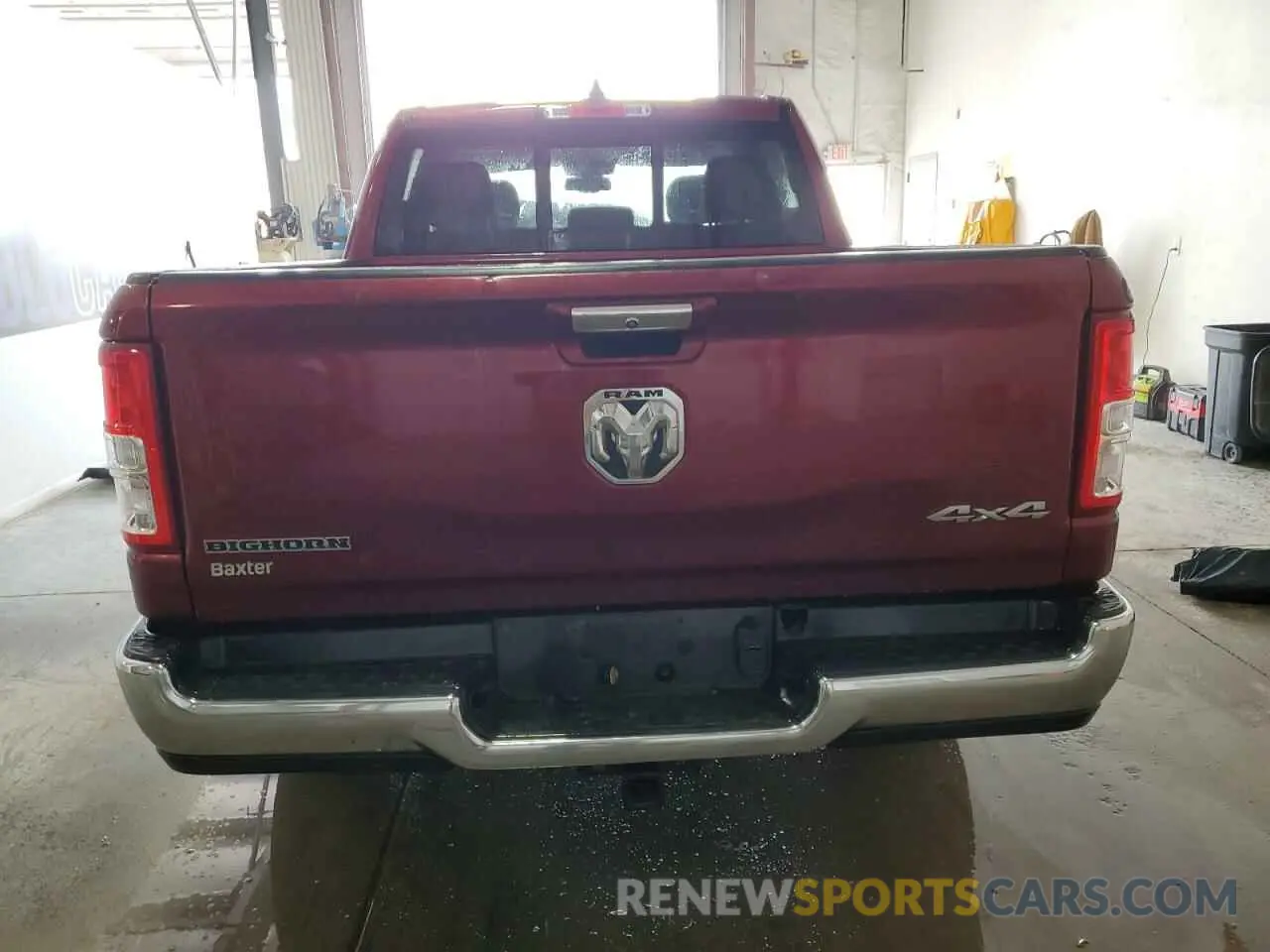 6 Photograph of a damaged car 1C6RRFFG1KN675874 RAM 1500 2019