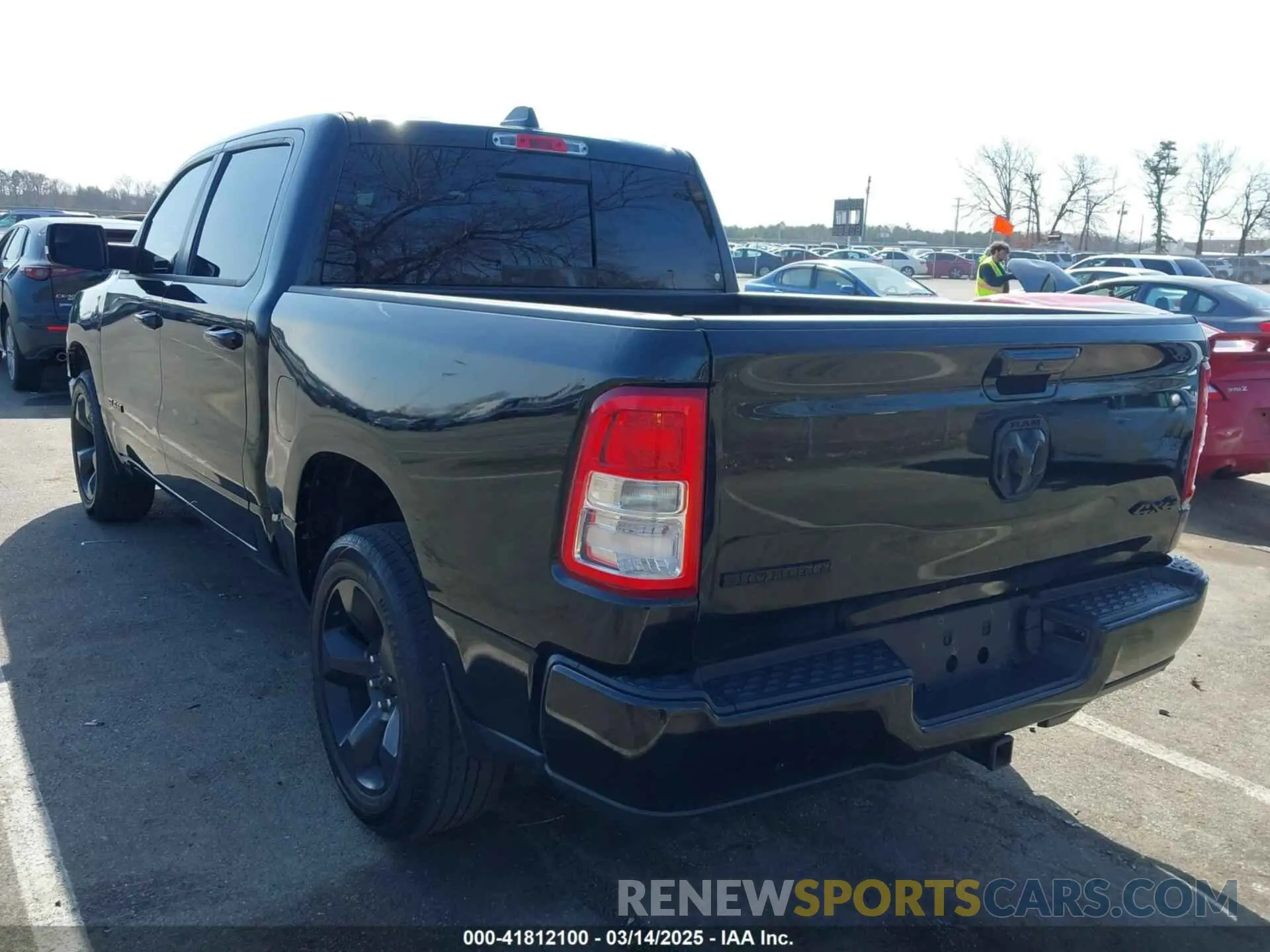 3 Photograph of a damaged car 1C6RRFFG1KN917238 RAM 1500 2019