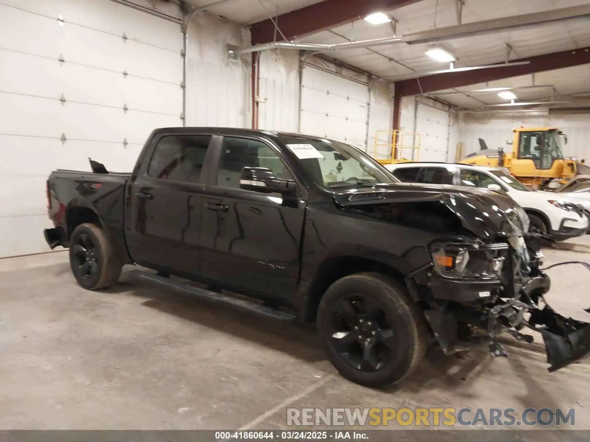 1 Photograph of a damaged car 1C6RRFFG2KN847023 RAM 1500 2019